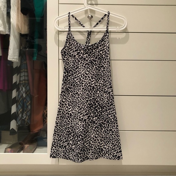 Outdoor Voices Exercise dress in snow leopard - Picture 2 of 2